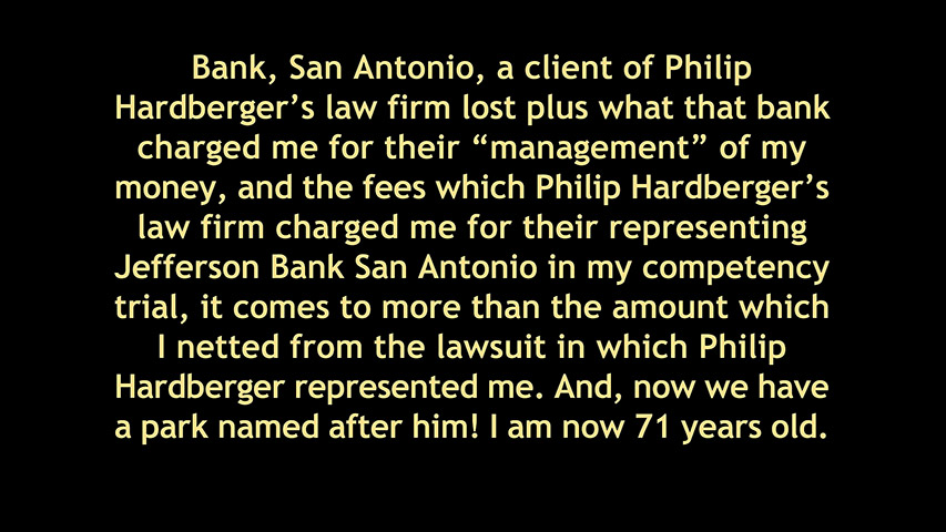 Jefferson Bank San Antonio TX Jefferson Bank, Bexar County Probate Court, Kelly Cross, Chris Heinrichs, Robert Litoff, Judge Kelly Cross, Jefferson Bank San Antonio TX